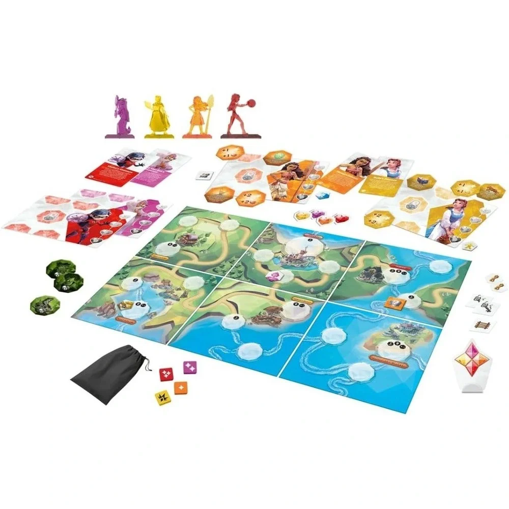 Ravensburger Disney‎ Chronicles of Light Board Game Sculpted Miniatures Teamwork